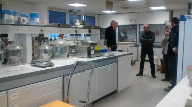 Visite du laboratoire Eiffage