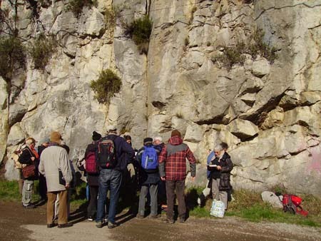 Les participants de l'excursion