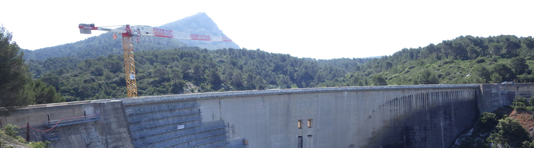 Sortie Bimont - Le barrage