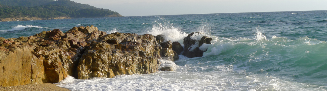 Plage de Saint-Clair - Le Lavandou - Massif des Maures