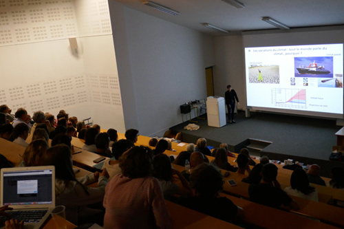 Remise des prix - Olympiades de G2osciences 2019 Conférence de Laurence Vidal