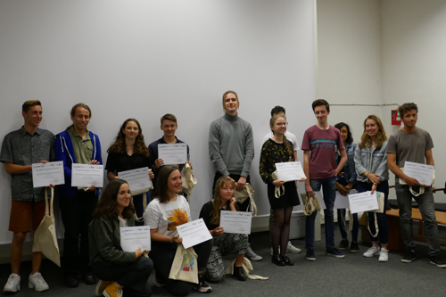 Remise des prix - Olympiades de G2osciences 2019 - Des lauréats récompensés