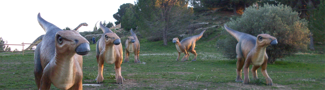 Troupeau de Rhabdodon - Dinosaur'Istres