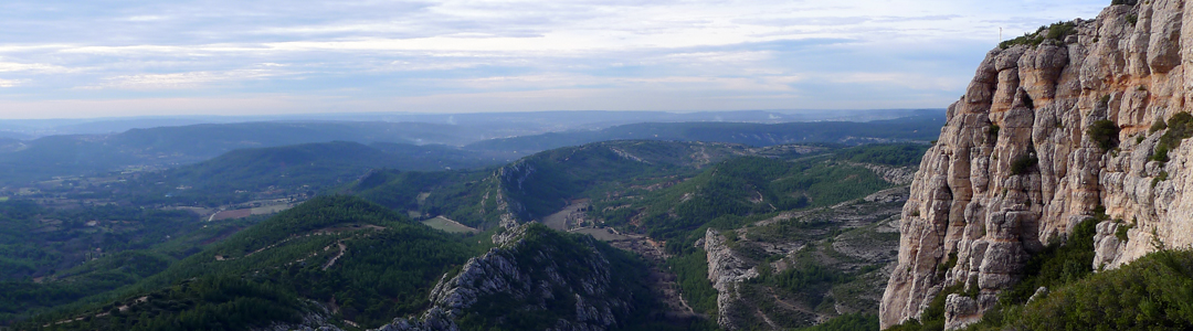 Vue des Grands Creux depuis le Pas de l'Escalette