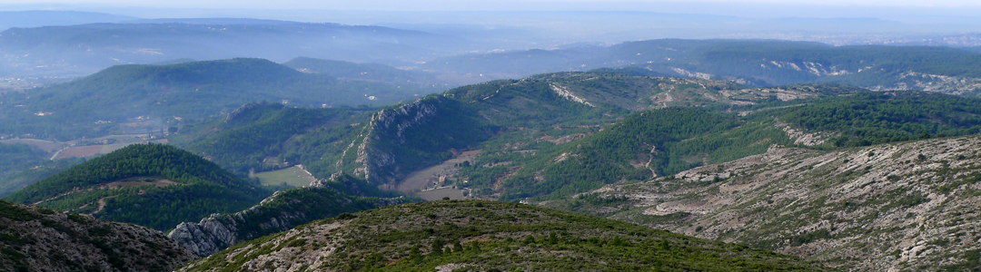 Vue des Grands Creux depuis le Pas de l'Escalette