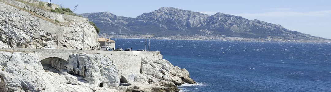 Congrès de la SIM - Vue de la corniche Kennedy Marseille