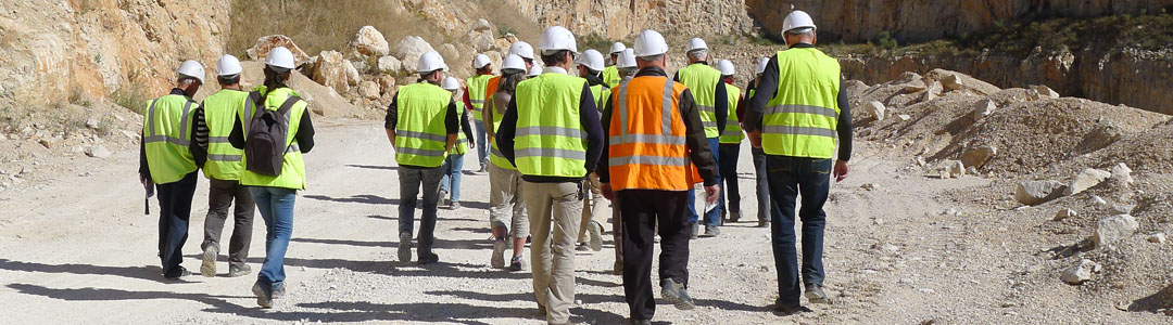 Visite de la carrière de Cassis