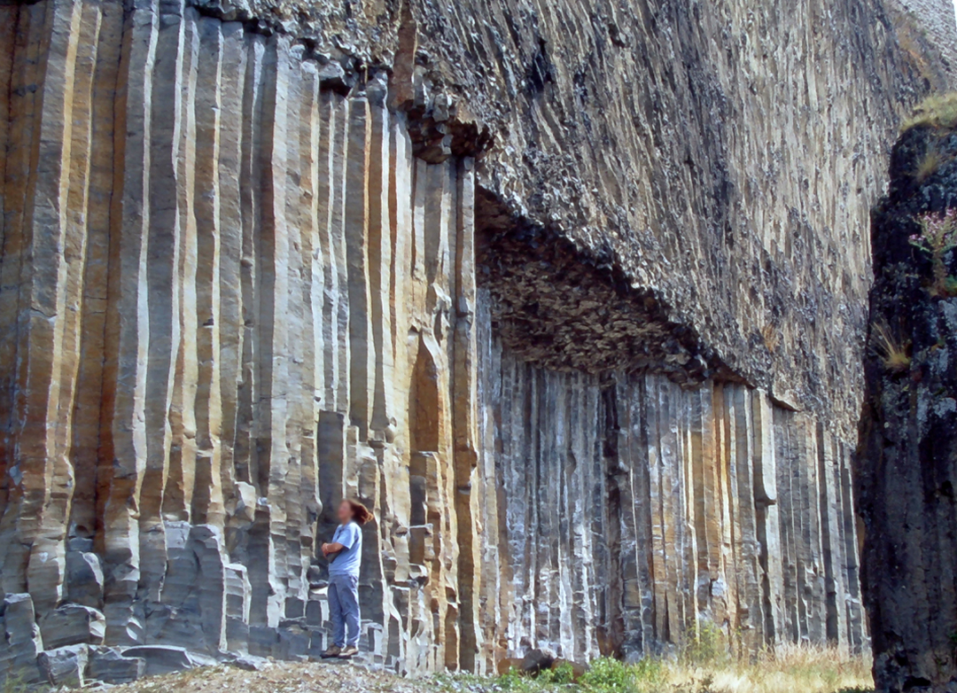 Coulée et orgues basaltiques de Chilhac - Haute-Loire