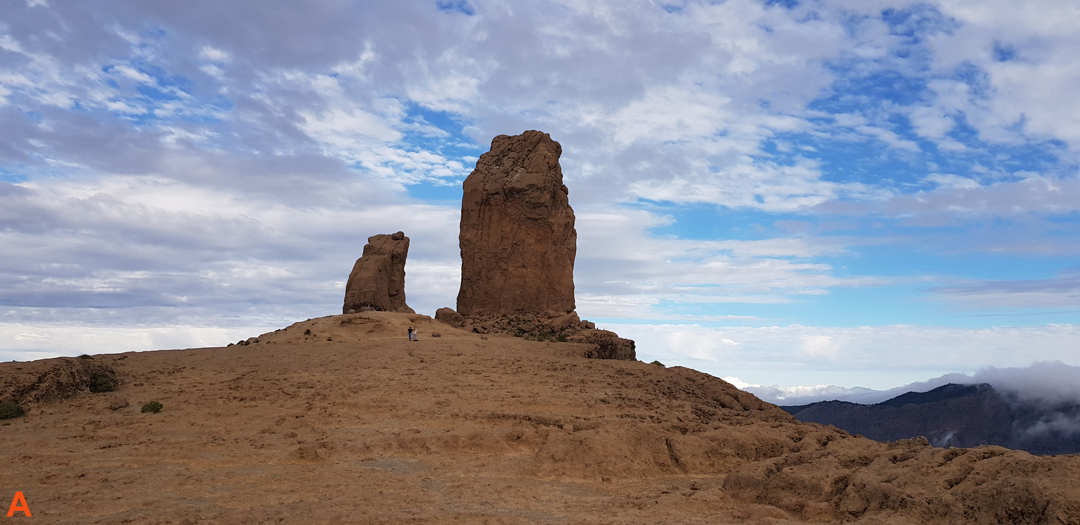 Le Roque Nublo, emblème de l’île volcanique de Gran Canaria 