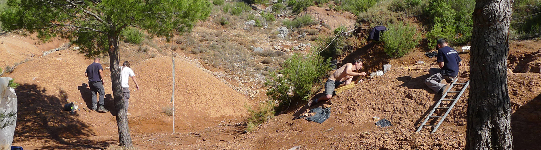 Fouilles dans la Réserve géologique de Sainte-Victoire