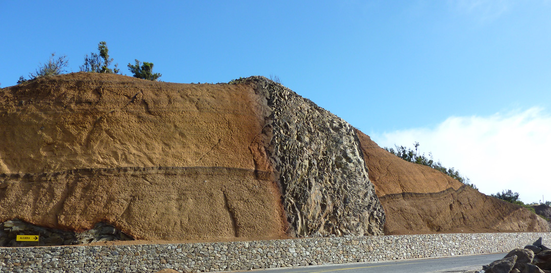 Dyke de phonolite - Archipel des Canaries